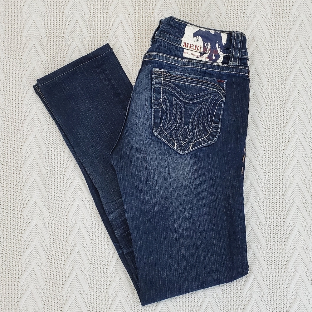 MEK DNM Darjeeling Cigarette Cut Women's Jeans